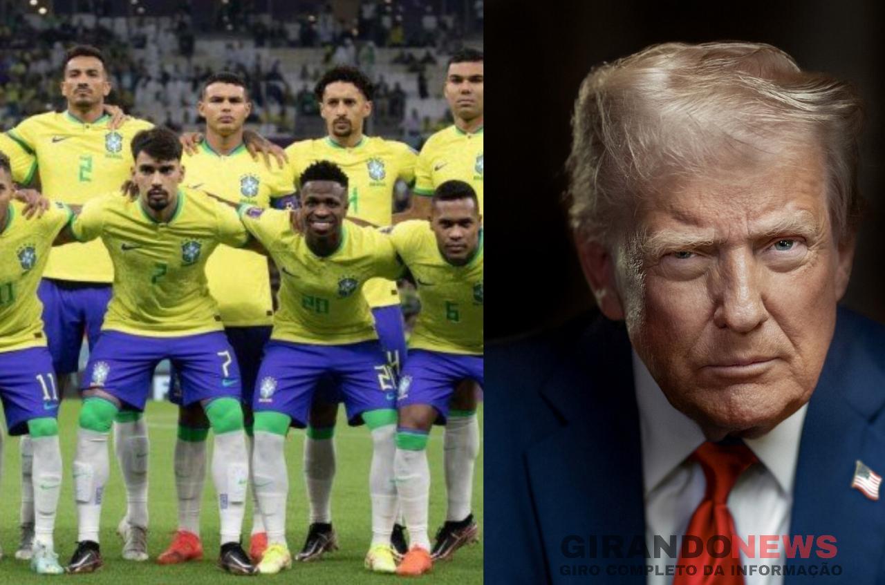 Pessoas próximas a Donald Trump dizem que ele avalia expulsar o Brasil da Copa‑do‑Mundo de 2026