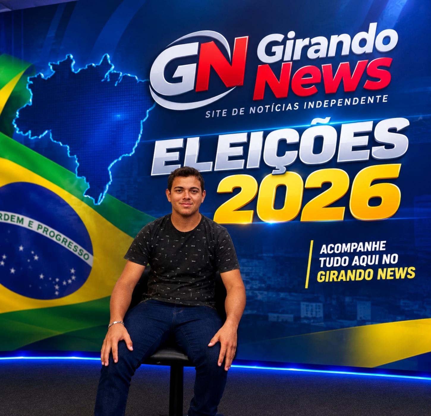 Girando News libera gráficos em tempo real para as Eleições 2026